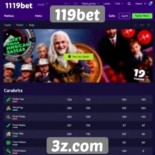 Comparação entre 119bet e plataformas concorrentes