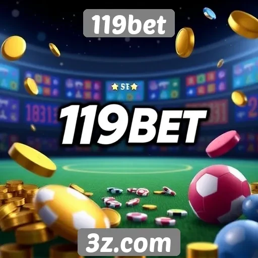 Opções de jogos e apostas no 119bet