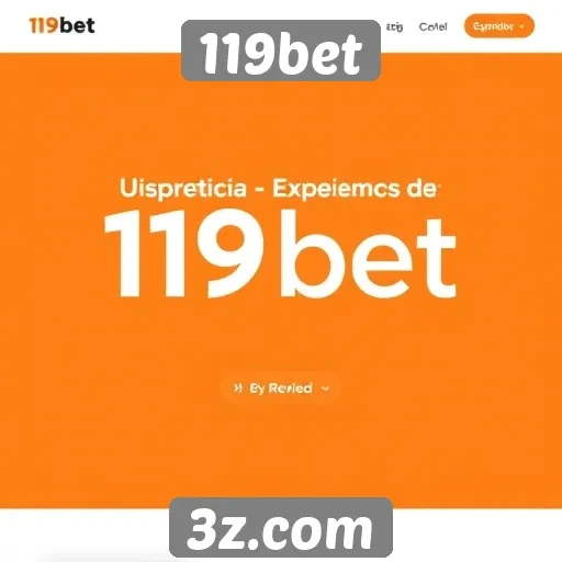 Revisão da experiência do usuário na plataforma 119bet